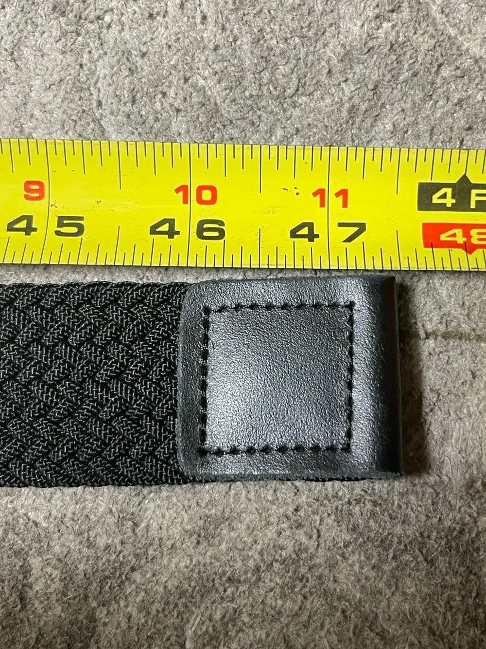 Men’s Tactical Vintage Canvas Black Belt